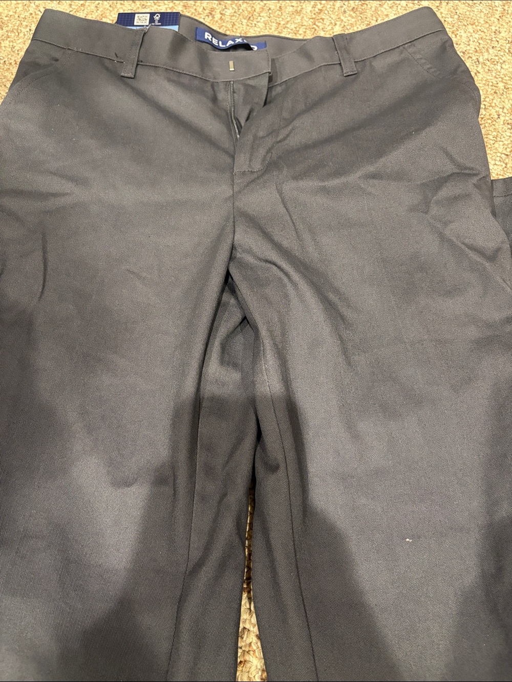 French Toast Boys grey Relax-Fit School Pants